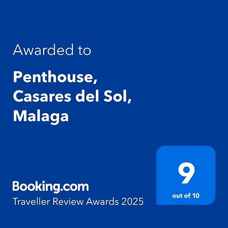 Penthouse, Casares Del Sol, Malaga 아파트 외부 사진